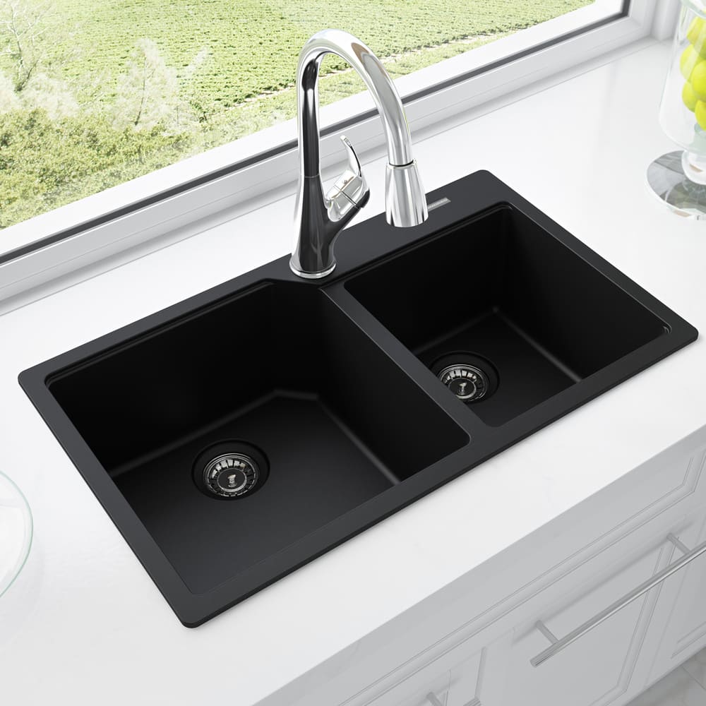 Franke Kindred Brookmore Single Bowl Stainless Steel Sink, 33-in x 18 ...