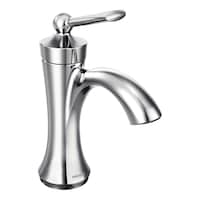 Moen Wynford 1-Handle Lavatory Faucet, Chrome Front_Three_Fourths_Angled_Right