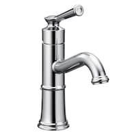 Moen® Belfield Single Handle High Arc Single Hole Bathroom Sink Faucet, WaterSense® Certified, Chrome Front_Three_Fourths_Angled_Right