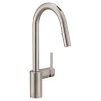 Moen® Align Smart Pulldown Kitchen Faucet, Stainless Steel Front_Three_Fourths_Angled_Right