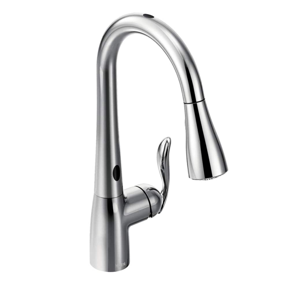 Moen Arbor Single Handle High Arc Pull Down Sprayer Kitchen Faucet   Moen Arbor 1 Handle High Arc Pulldown Kitchen Faucet Chrome 05c6bcc0 Fb3b 4674 8867 D3146fdd5744 