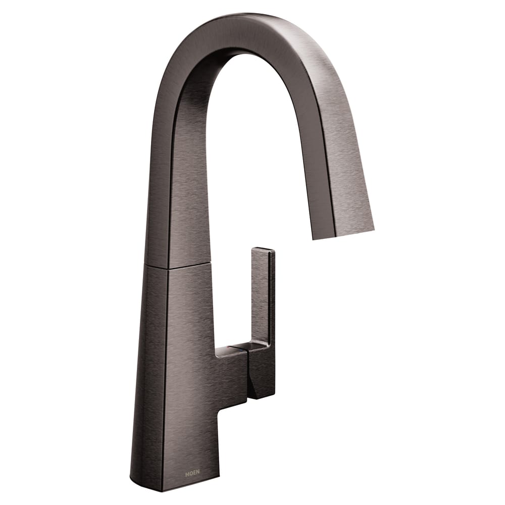 Moen Sip Single Handle Traditional Beverage Kitchen Faucet Black   Moen Sip Trad Kitchen Beverage Faucet Black Stainless Steel C6ceddf4 A905 4738 8359 F4dab67abe17 