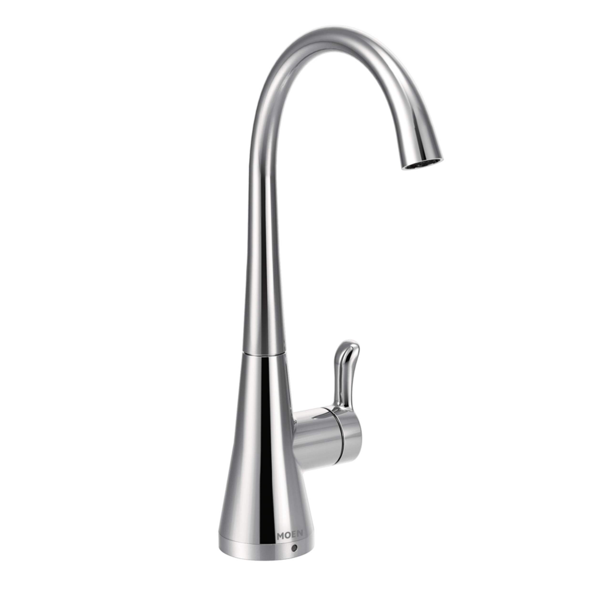 Moen® Sip Single Handle Transitional Cold Water Beverage Kitchen Faucet, Chrome Front_Three_Fourths_Angled_Right