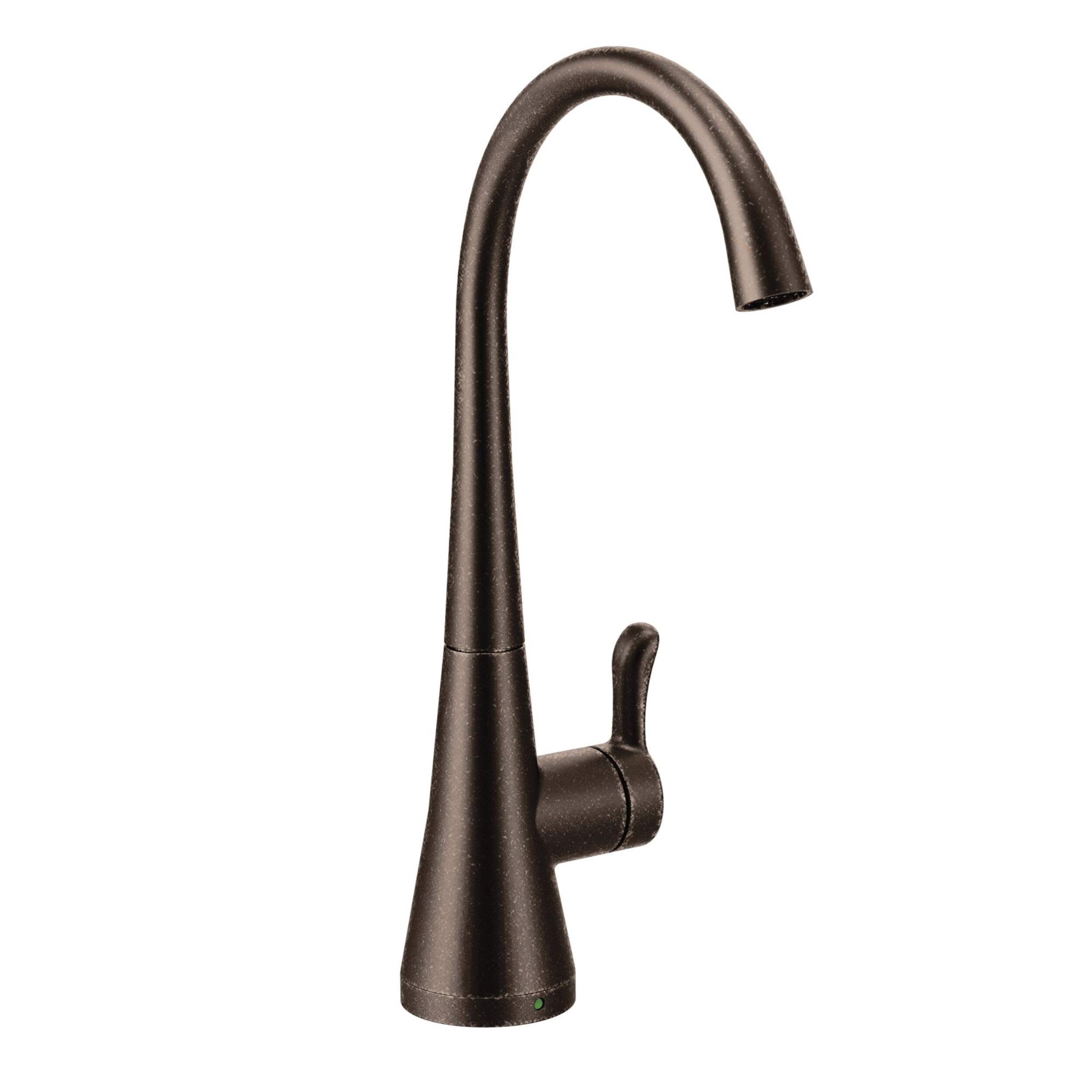 Moen® Sip Single Handle Transitional Cold Water Beverage Kitchen Faucet, Oil Rubbed Bronze Front_Three_Fourths_Angled_Right