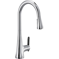Moen Sinema Smart Pulldown Kitchen Faucet, Chrome Front_Three_Fourths_Angled_Right