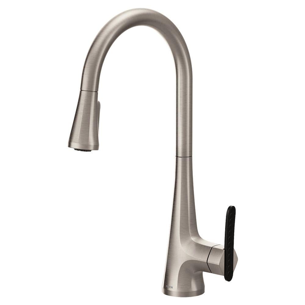 Moen Sinema Single Handle High Arc Pull Down Spot Resist Kitchen   Moen Sinema 1 Handle Pulldown Kitchen Faucet Stainless Steel B7f03c20 43f9 4b70 8e4d 9a8c8f4eda4e Jpgrendition 