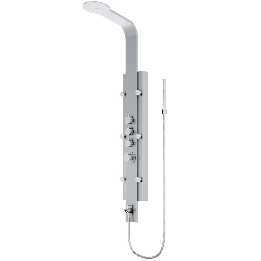 VIGO Mateo 6Spray Jet High Pressure Massage Shower Panel System with