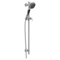 Delta Premium 3 Setting Slide Bar Hand Shower, Chrome Front_Three_Fourths_Angled_Right