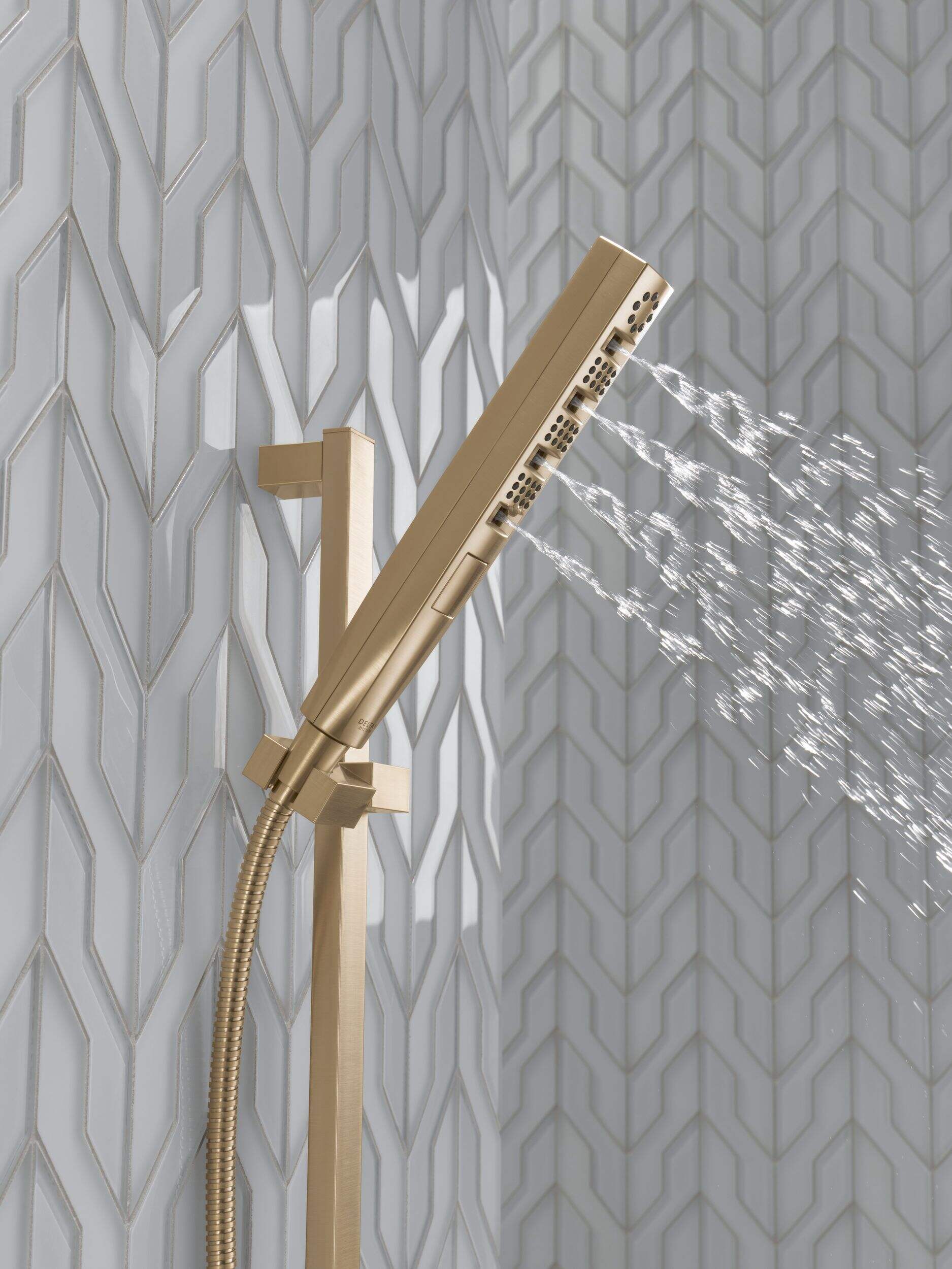 Delta Zura SlideBar Hand Shower, Champagne Bronze Canadian