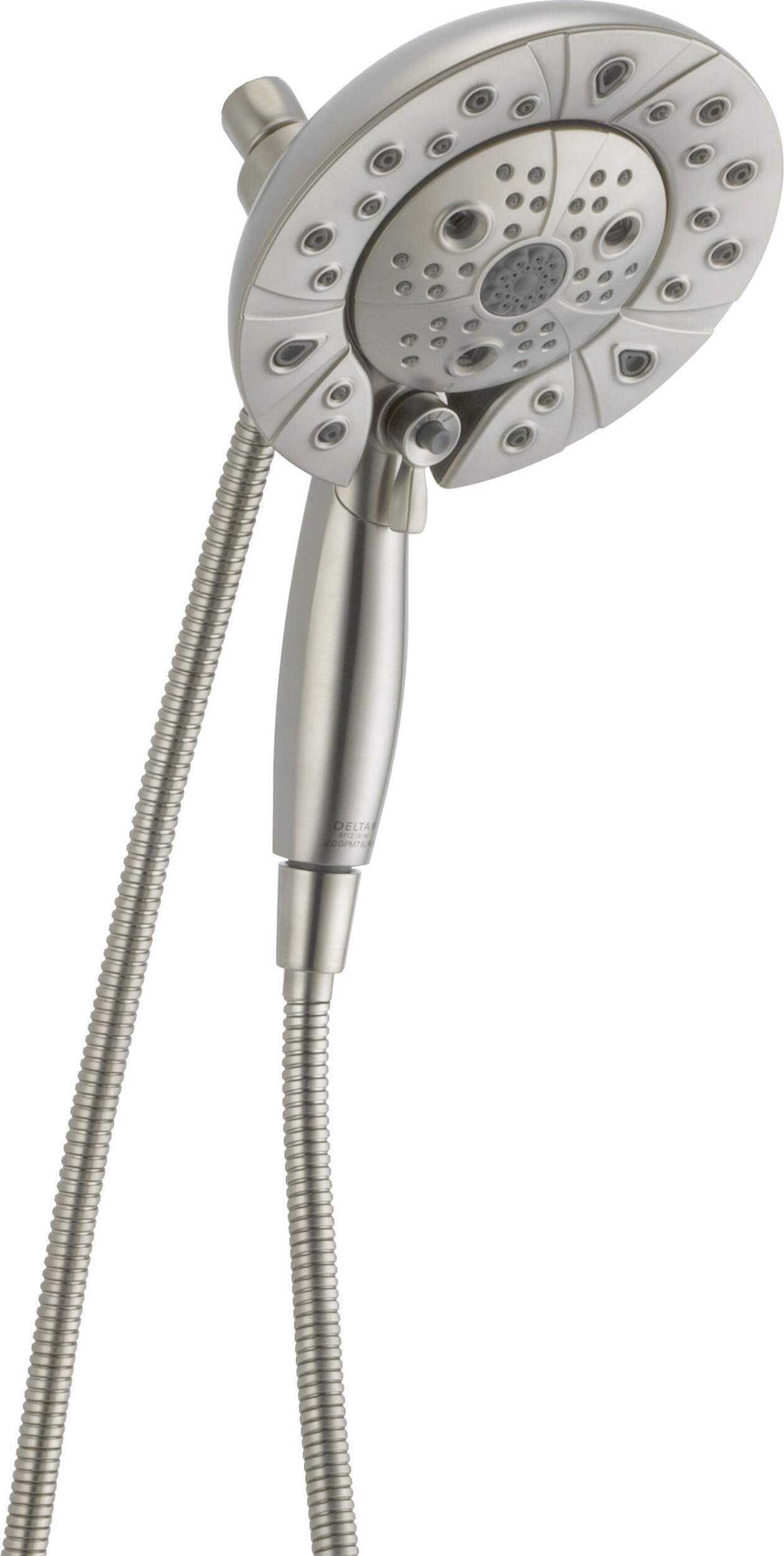 Delta 5-Setting H2Okinetic In2ition, Brushed Nickel Front_Three_Fourths_Angled_Right