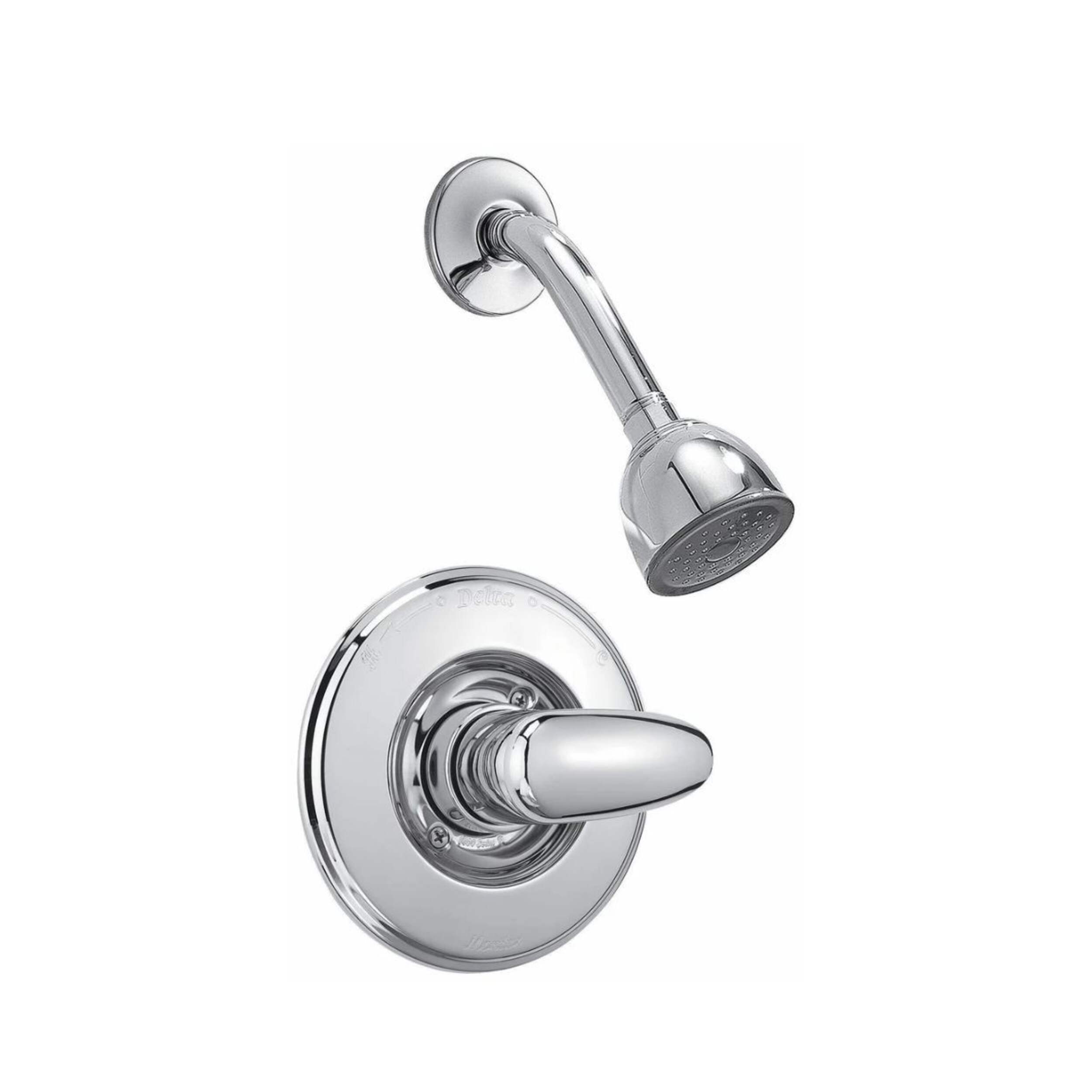 Delta Monitor 13 Series Shower Trim, Chrome Front_Three_Fourths_Angled_Right