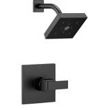 Robinetterie de douche Delta Ara Monitor 14 Series H2Okinetic, noir mat Front_Three_Fourths_Angled_Right