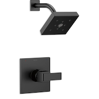 Robinetterie de douche Delta Ara Monitor 14 Series H2Okinetic, noir mat Front_Three_Fourths_Angled_Right