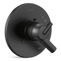 Garniture de soupape Delta Monitor série 17, seule, noir mat Front_Three_Fourths_Angled_Right