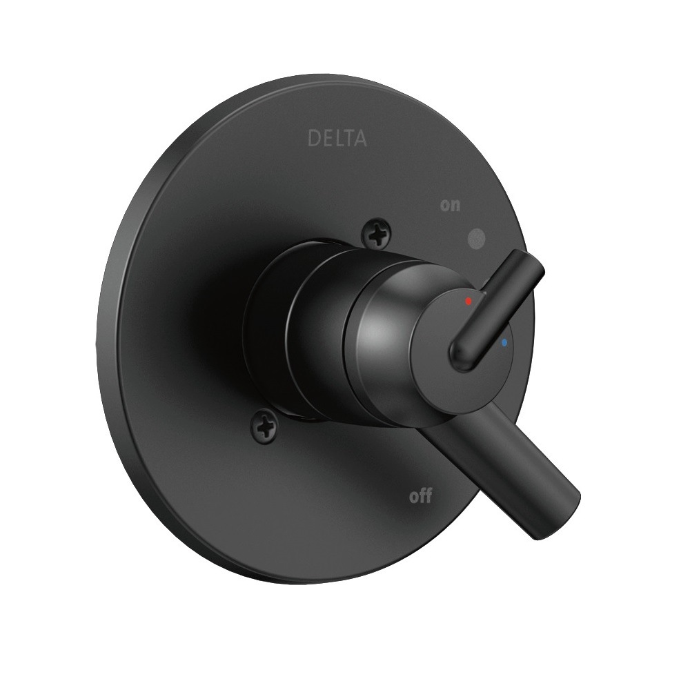 Delta Monitor 17 Series Valve Only Trim, Matte Black Canadian Tire
