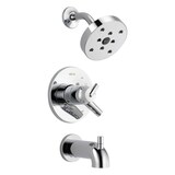 Garniture de baignoire/douche Delta Monitor 17 Series H2Okinetic, chromé Front_Three_Fourths_Angled_Right