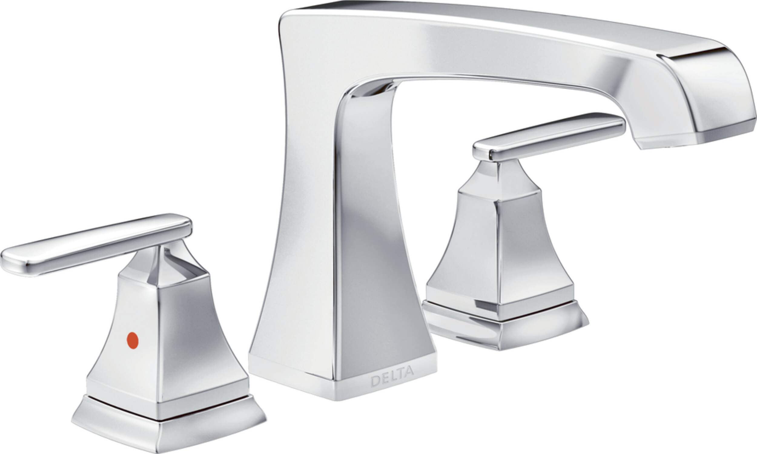 Delta Ashlyn Roman Tub Trim, Chrome Front_Three_Fourths_Angled_Left