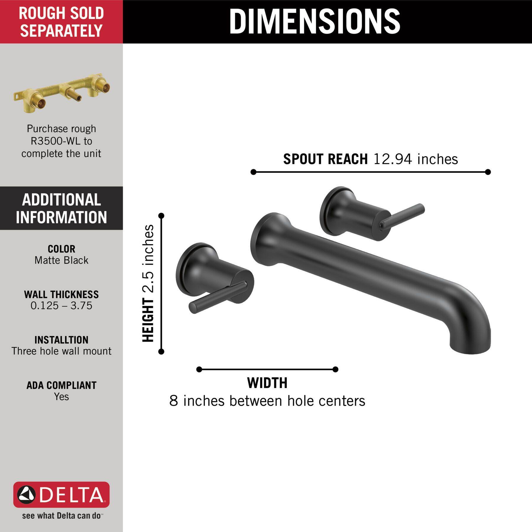 Delta Wall Mounted Tub Filler Matte Black Canadian Tire   Delta Wall Mounted Tub Filler Matte Black 6d0161f2 F2bb 4e02 9ffb Aa2c260bea6b Jpgrendition 