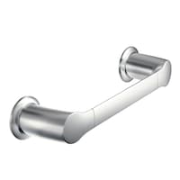 Moen Method Hand Towel Bar, Chrome, 9-in Front_Three_Fourths_Angled_Right