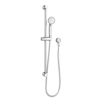 American Standard Traditional 1.8 gpm/6.8 L/min Single Function Slide Bar Kit, WaterSense® Certified, Chrome Front_Three_Fourths_Angled_Right