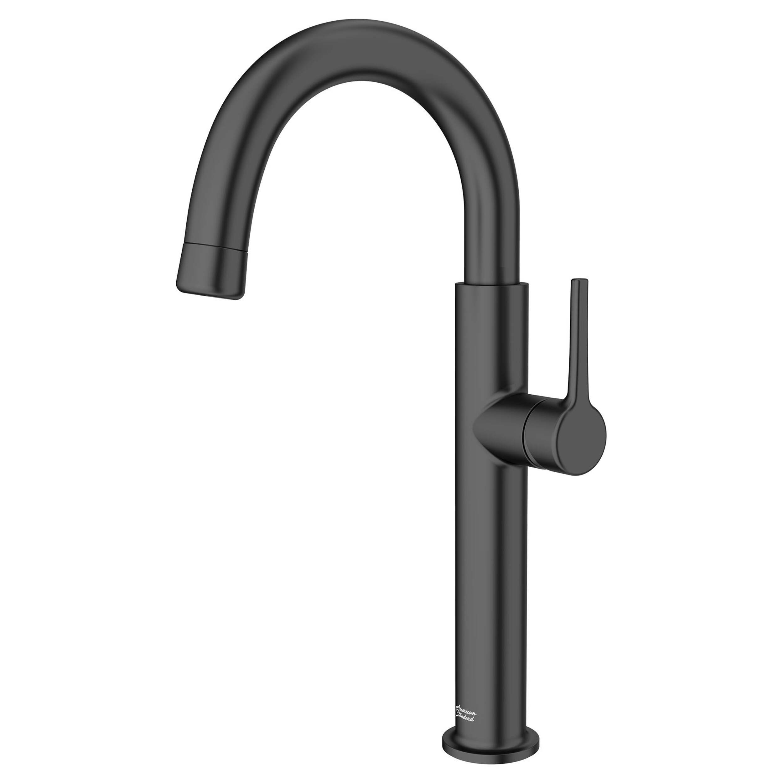 American Standard Studio® S Pull-Down Bar/Prep Faucet, Matte Black Front_Three_Fourths_Angled_Left