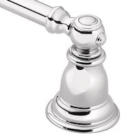 Moen Kingsley 24-in Single Towel Bar, Chrome CloseUp