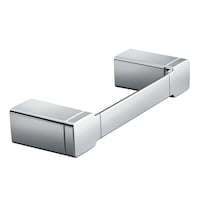 Moen 90-Degree Hand Towel Bar, Chrome Front_Three_Fourths_Angled_Right