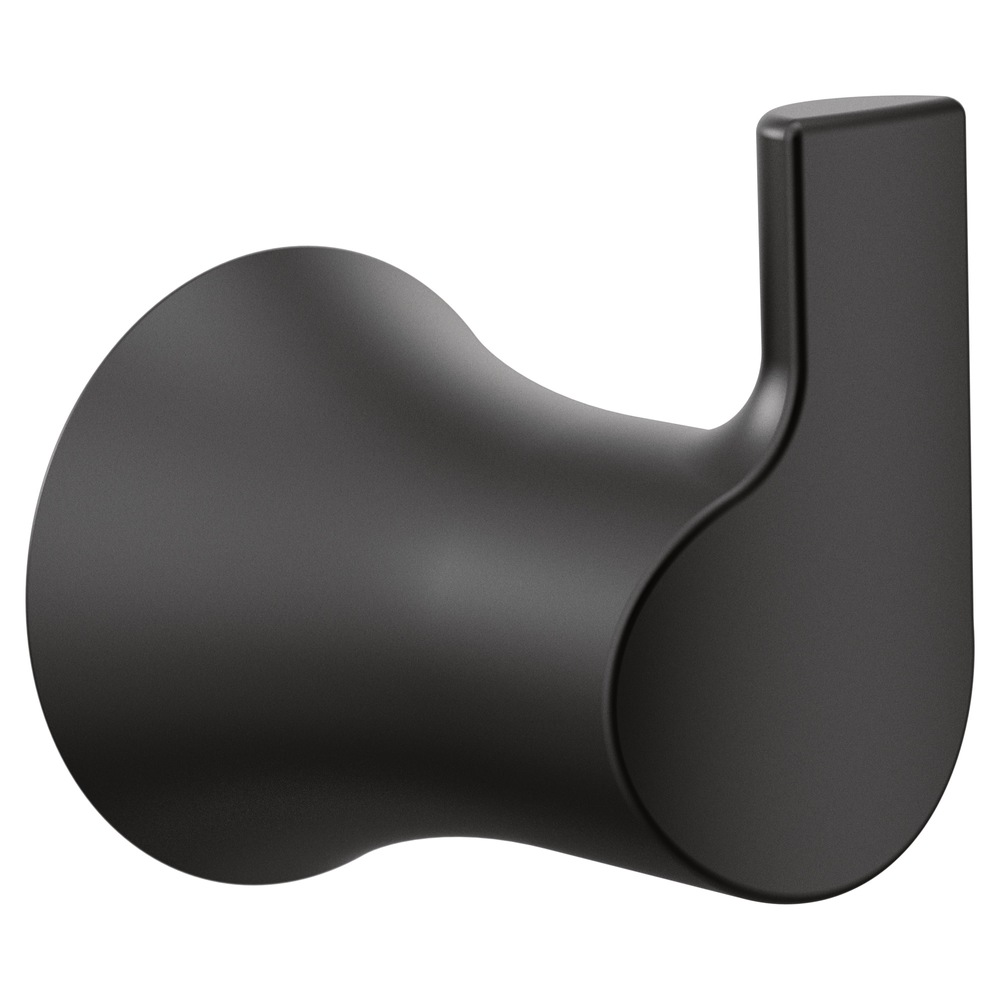 Moen Doux Single Robe Hook, Matte Black Canadian Tire