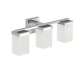 Luminaire pour meuble-lavabo Moen 90 Degree, 3 lumières, chrome Front_Three_Fourths_Angled_Right