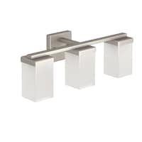 Moen 90-Degree Vanity Lighting Fixture, Brushed Nickel, 3-L Front_Three_Fourths_Angled_Right