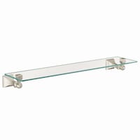 Moen Retreat Deep Vanity Shelf, Brushed Nickel, 22-in x 5-in
