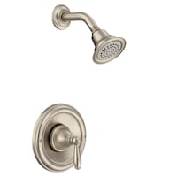 Moen Brantford Posi-Temp Pressure Balancing Shower Valve Trim Kit, Valve Required, Brushed Nickel Front_Three_Fourths_Angled_Right