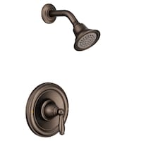 Moen Brantford Posi-Temp Pressure Balancing Shower Valve Trim Kit, Valve Required, Oil Rubbed Bronze Front_Three_Fourths_Angled_Right