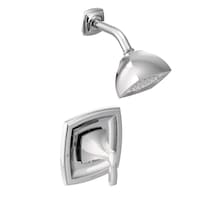 Moen Voss Posi-Temp Pressure Balancing Shower Trim Kit, Valve Required, Chrome Front_Three_Fourths_Angled_Right