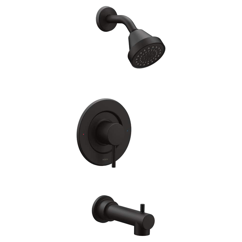 Moen Align Posi Temp Pressure Balancing Eco Performance Modern Tub   Moen Align Modern Eco Tub Shower Trim Kit Matte Black 58599825 C4ec 4182 Bead 17d3018233b2 