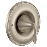 Moen EVA Posi-Temp Tub/Shower Valve Trim Kit, Valve Required, Brushed Nickel Front_Three_Fourths_Angled_Right