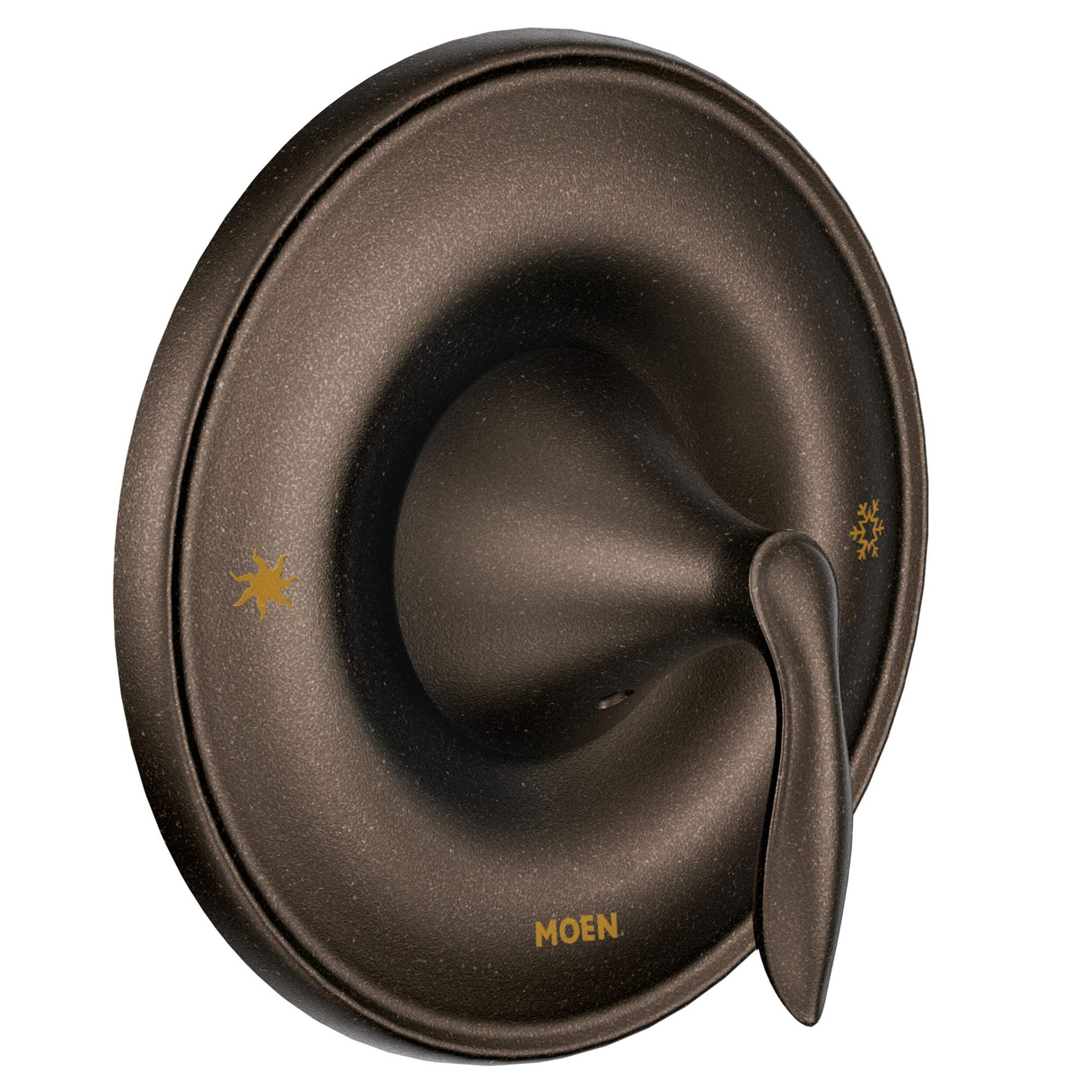 Moen EVA Posi-Temp Tub/Shower Valve Trim Kit, Valve Required, Oil Rubbed Bronze Front_Three_Fourths_Angled_Right
