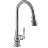 Kohler Artifacts Kitchen Faucet, Vibrant Stainless Front_Three_Fourths_Angled_Right