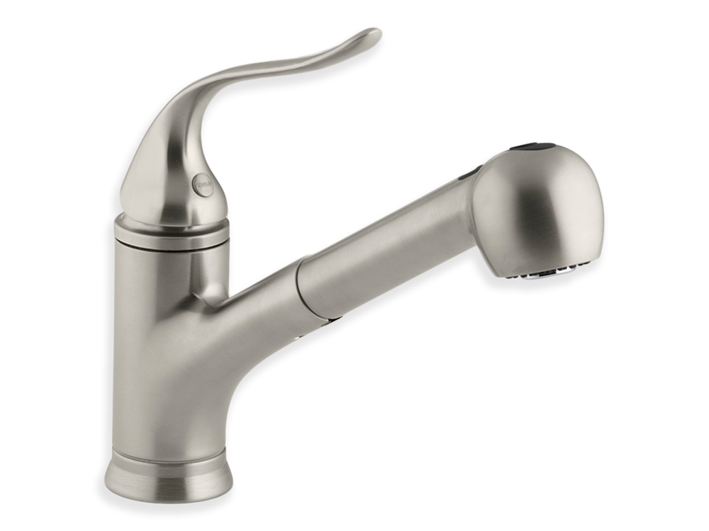 Kohler Coralais 1 or 3Hole Kitchen Faucet with PullOut Spray Sprout