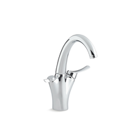 Kohler Carafe® Filtered Water Kitchen Sink Faucet, Polished Chrome Front_Three_Fourths_Angled_Right