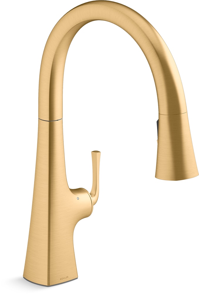 Kohler Graze® Touchless Pull Down Kitchen Sink Faucet with Three