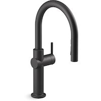Kohler Crue¿ Kitchen Faucet with KOHLER® Konnect¿ and Voice Activated Technology, Matte Black