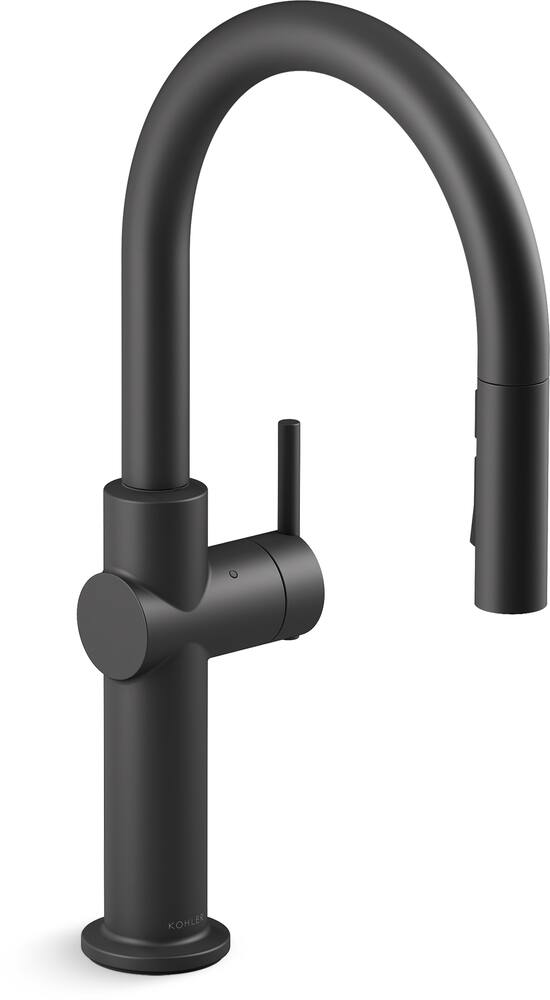 Kohler Crue Konnect Smart Kitchen Faucet With Voice Activated   Kohler Crue Konnect Tech Kitchen Faucet Matte Black 9c981939 56a7 4cf4 909e 1ae235a8e1fa 