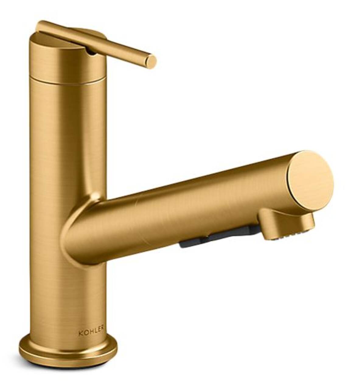 Buy Brushed Brass Single Handle Kitchen Bar Faucet