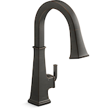Kohler Riff™ Touchless Pull Down Single Handle Kitchen Sink Faucet, Oil Rubbed Bronze Front_Three_Fourths_Angled_Right