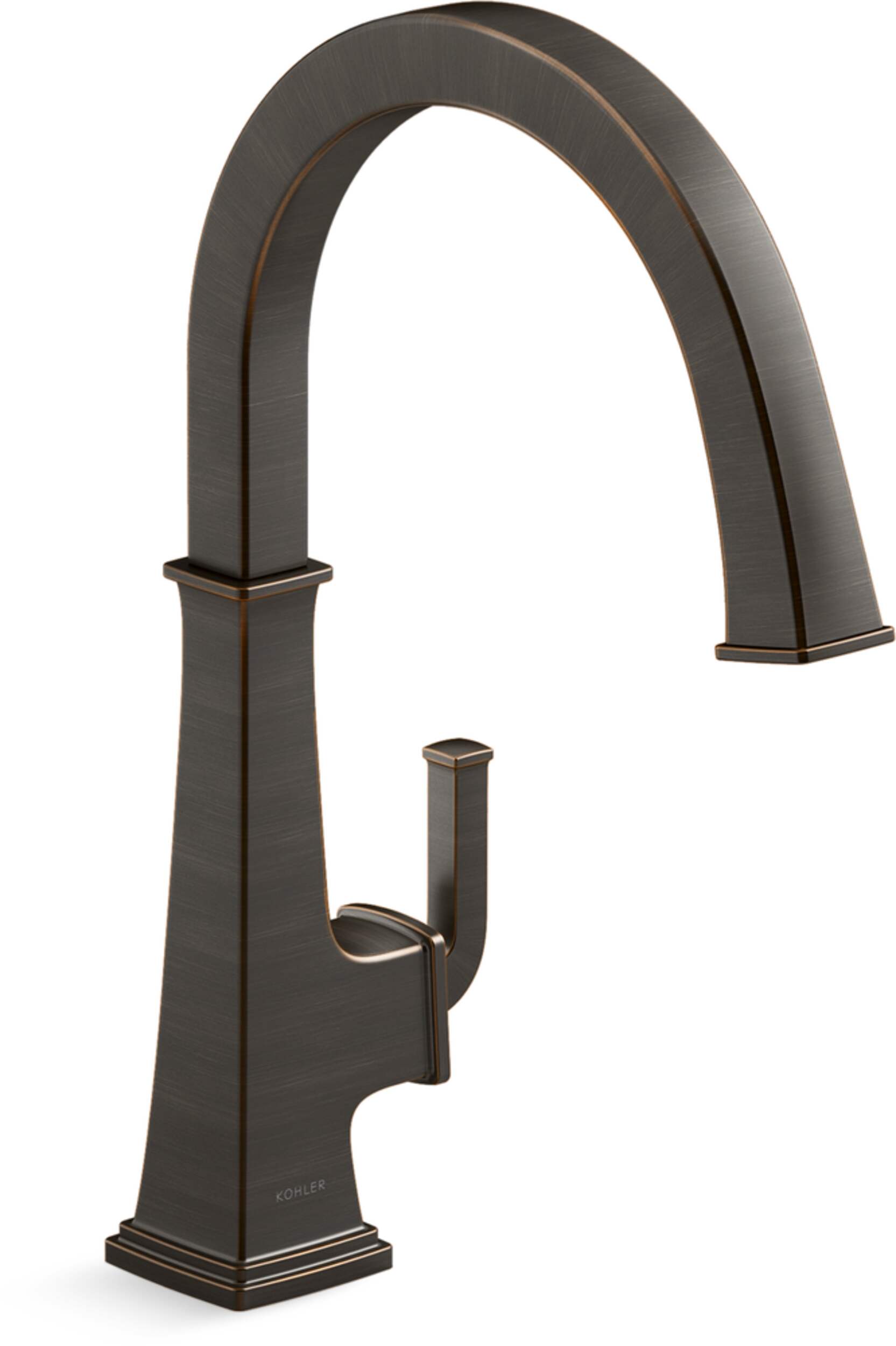 Kohler Riff™ Single Handle Bar Sink Faucet, Oil Rubbed Bronze Front_Three_Fourths_Angled_Right