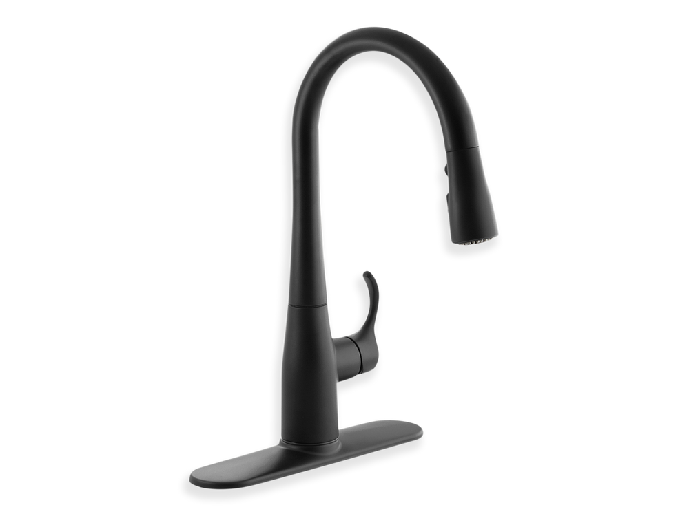 Kohler Simplice 1Handle Kitchen Faucet with 153/8in Sprout, Polished Chrome Canadian Tire