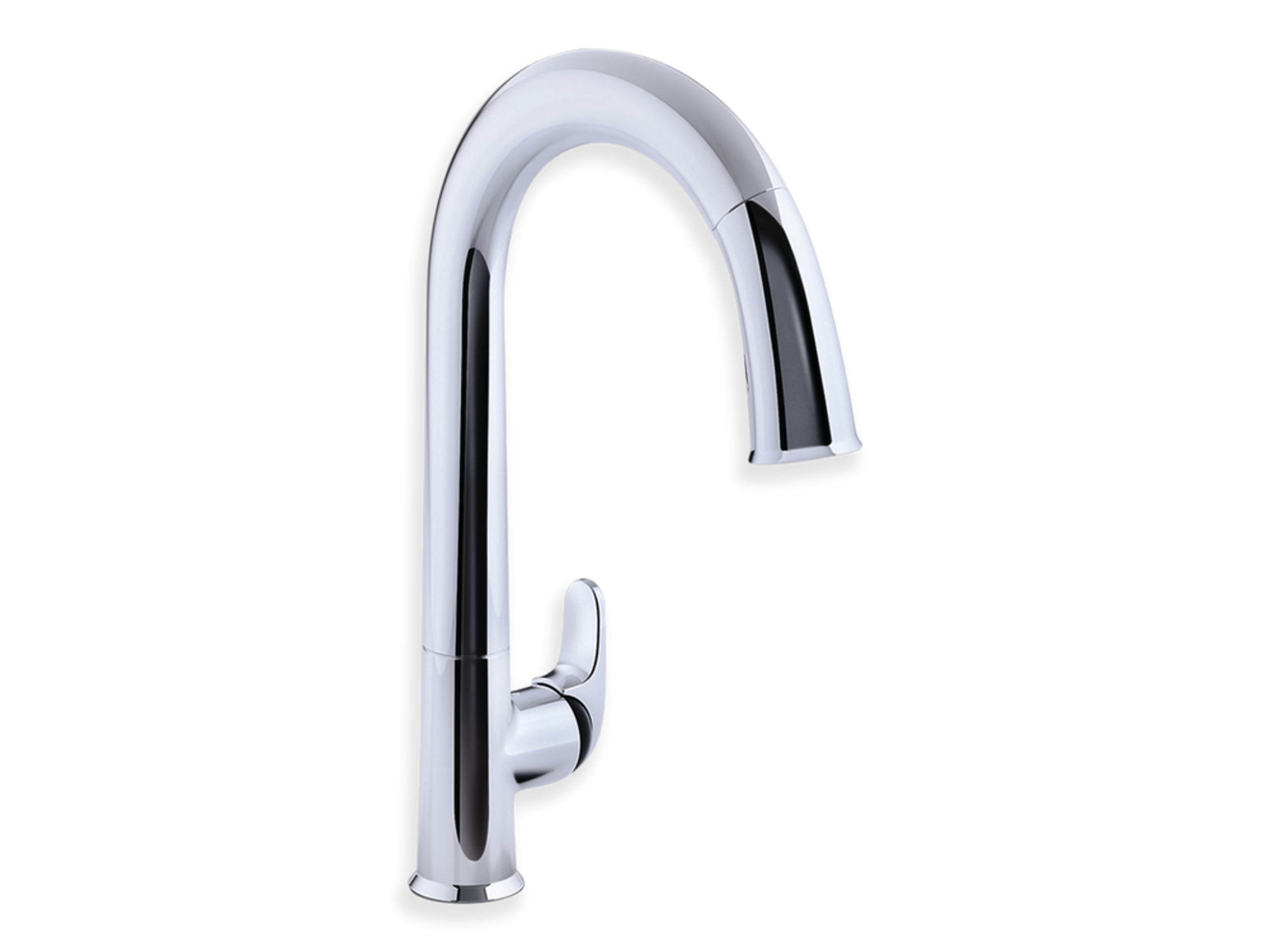Kohler Sensate™ Touchless Kitchen Faucet with Black Accents, 151/2