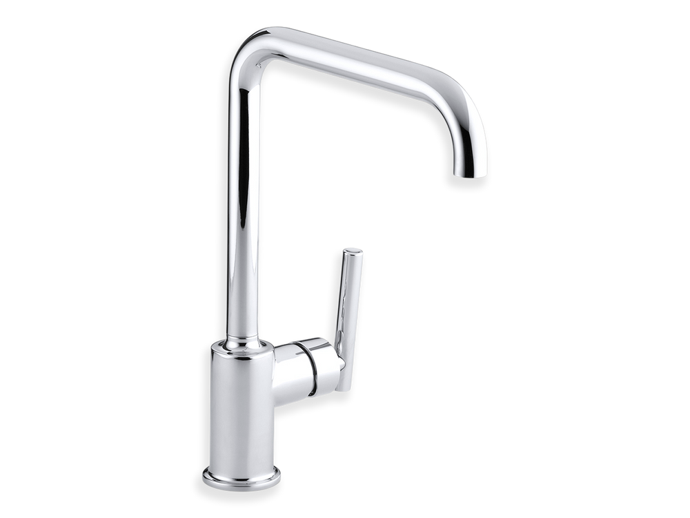 Kohler Purist 1 Hole Kitchen Faucet With 8 In Pull Out Spout Polished   Kohler Purist 1 Hole Kitchen Faucet 8 Polished Chrome E87f5239 2dda 4847 929e F3a7233d5848 