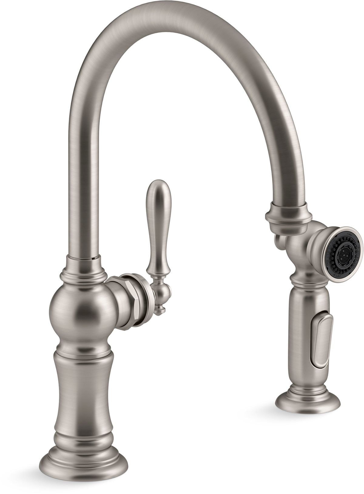 Kohler Artifacts® Double Hole Kitchen Sink Faucet with 1411/16" Swing